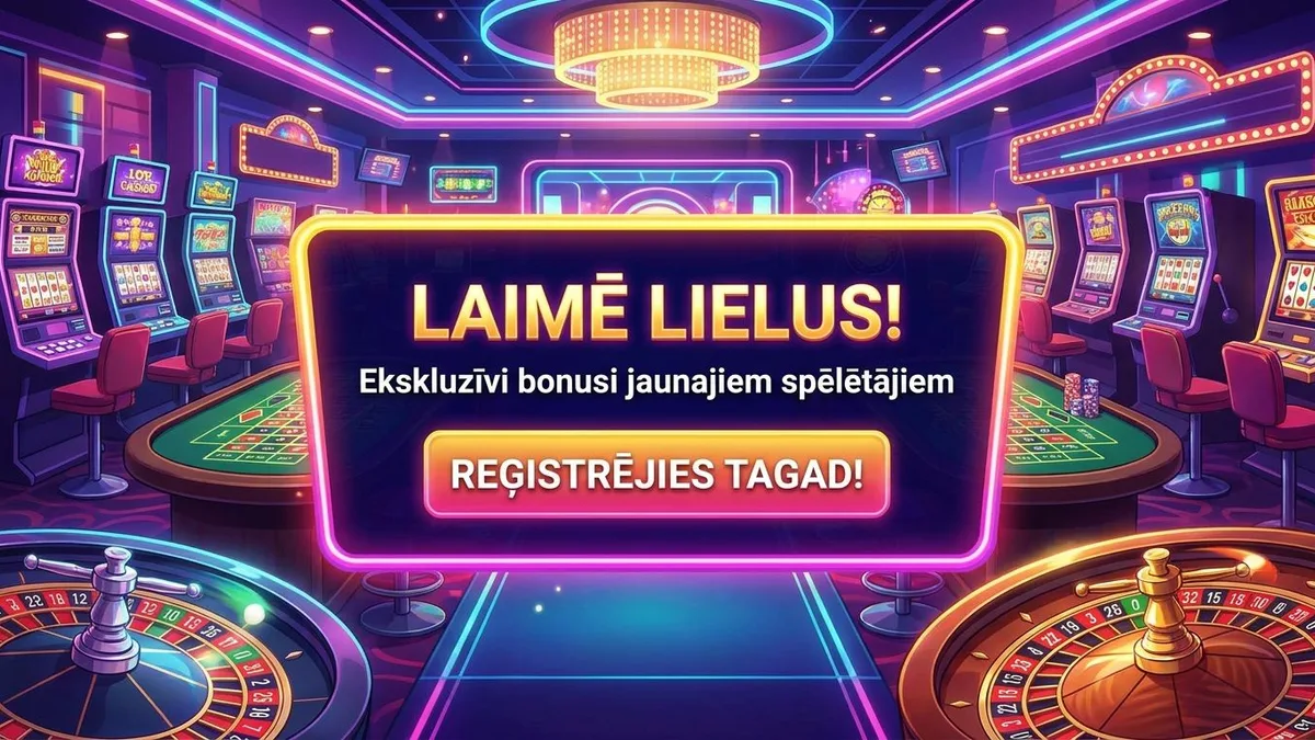 Reģistrēšanās ar bonusu